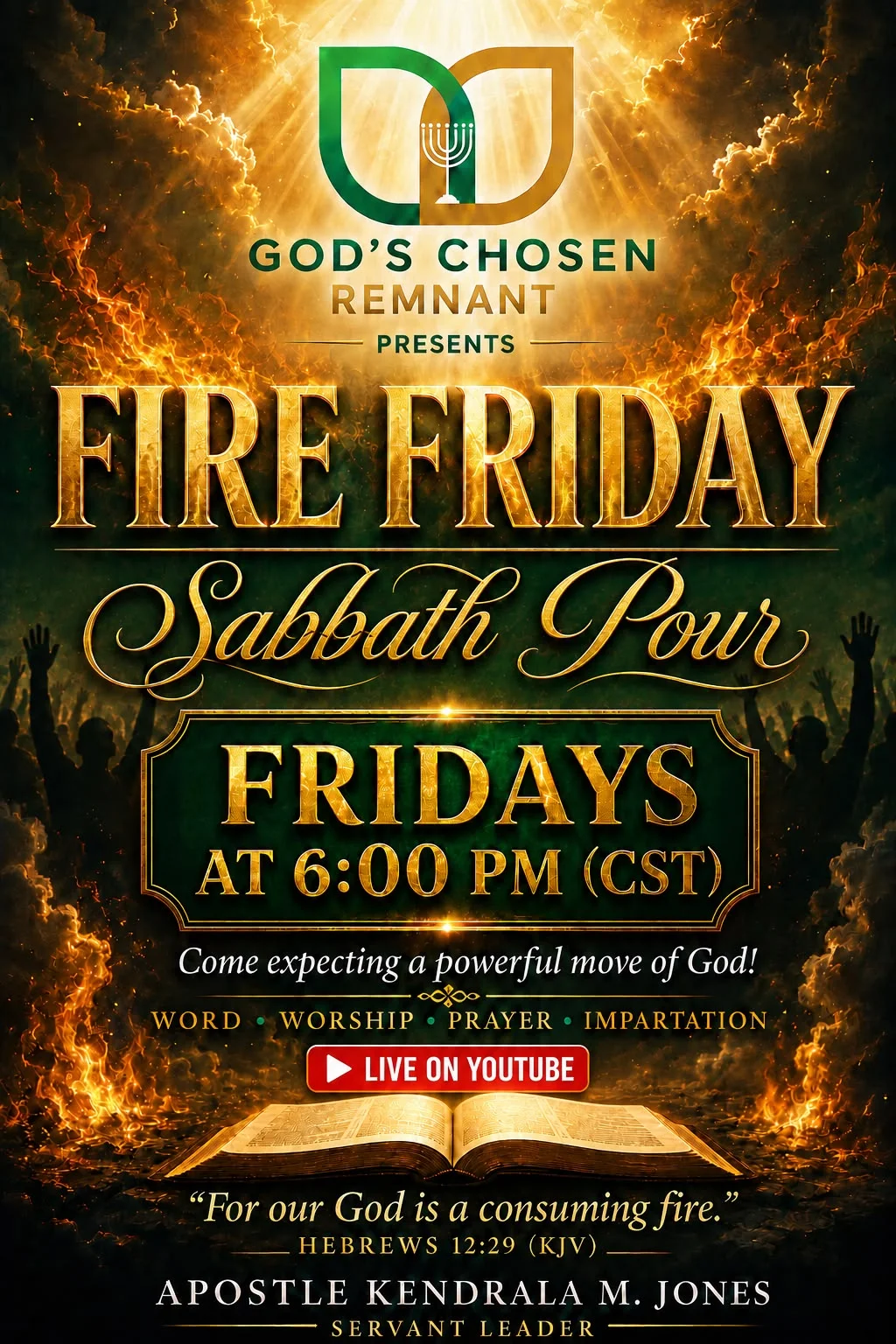 Fire Friday Flyer